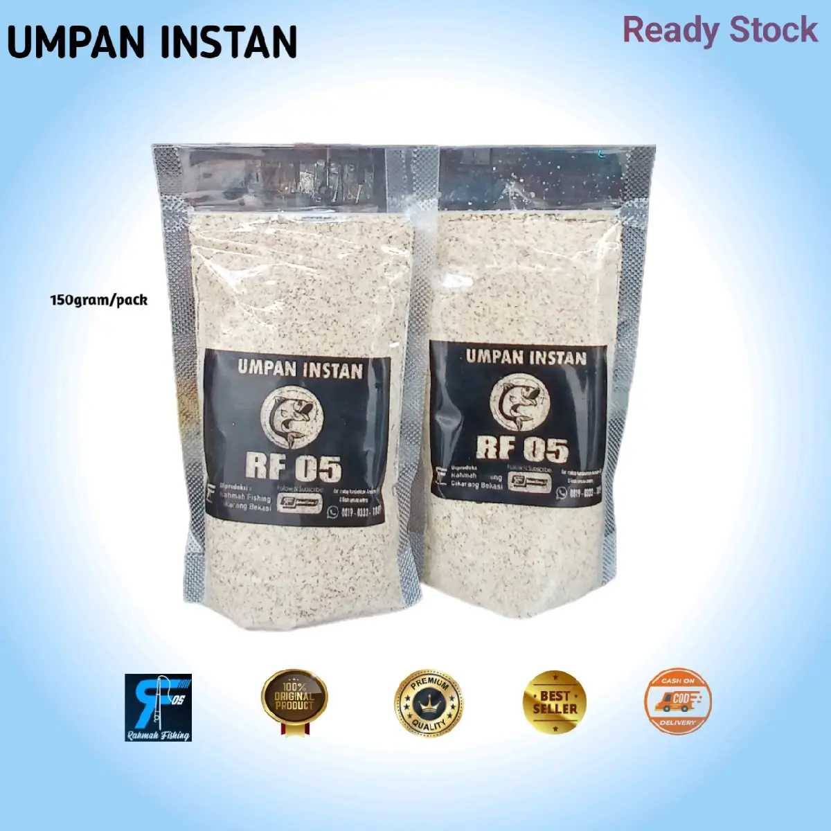 Umpan Instan RF05 150gram/pack