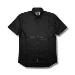 [Ada Size Jumbo] Kemeja Polos Lengan Pendek Basic Katun Sigaret Size M - 5XL Semi Reguler