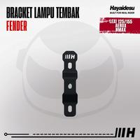 Gambar Hayaidesu Bracket Lampu Tembak FENDER Bar stand dudukan Lampu Tembak NMAX LEXI AEROX - HITAM dari Hayaidesu Indonesia Kab. Tangerang 4 Tokopedia