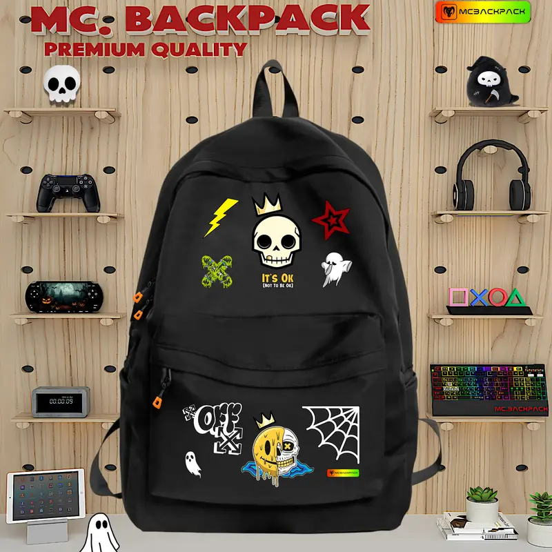tas sekolah cewek cowok keren Anak dan Dewasa model Kekinian Tas Ransel McBackpack 2
