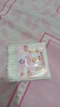 Product Review of 2 Pack Korek Kuping KIMO Dewasa / Baby  cotton bud refill untuk Dewasa / Baby from A**🔥 0