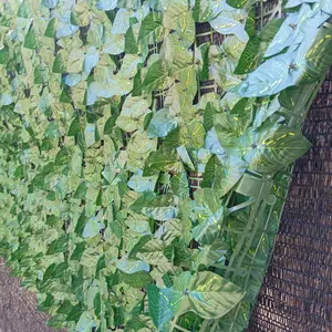 【Barang Ready​​】Tanaman Hias Daun Rambat Plastik   3X1m/3X0.5m Plastik Dinding Rumput Daun Artifical  Rumput Sintetis  Daun Dekorasi-DAUN RAMBAT DINDING Daun Semangka 100X300cm