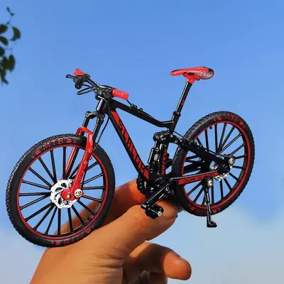 Selected Die Cast Alloy Mini Downhill Mountain Bmx Finger Bike Model TikTok Shop