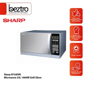 Sharp R728SIN – Microwave 25 Liter Grill 1000 Watt