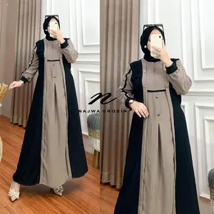 Gamis syari Medina - Gamis Muslimah Mewah