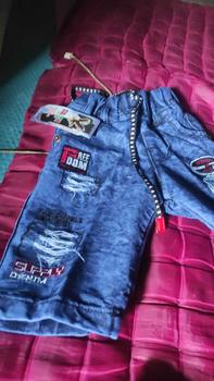 Product Review of Celana Jeans Anak-Anak Cowok Pendek Wonderfull WF Import Snow Blue - Grosir Murah from T**t 2