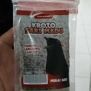KROTO MADU SARI PAKAN BURUNG BERKICAU CEPAT GACOR RAJIN BERKICAU
