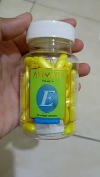 Product Review of 3 pcs ANIMATE SERUM WAJAH VITAMIN E [ ISI 60 KAPSUL]FACIAL ESSENCE Perawatan  Pencerah Muka dan Tubuh Hitam Mencerahkan Memutihkan from Z**e 1