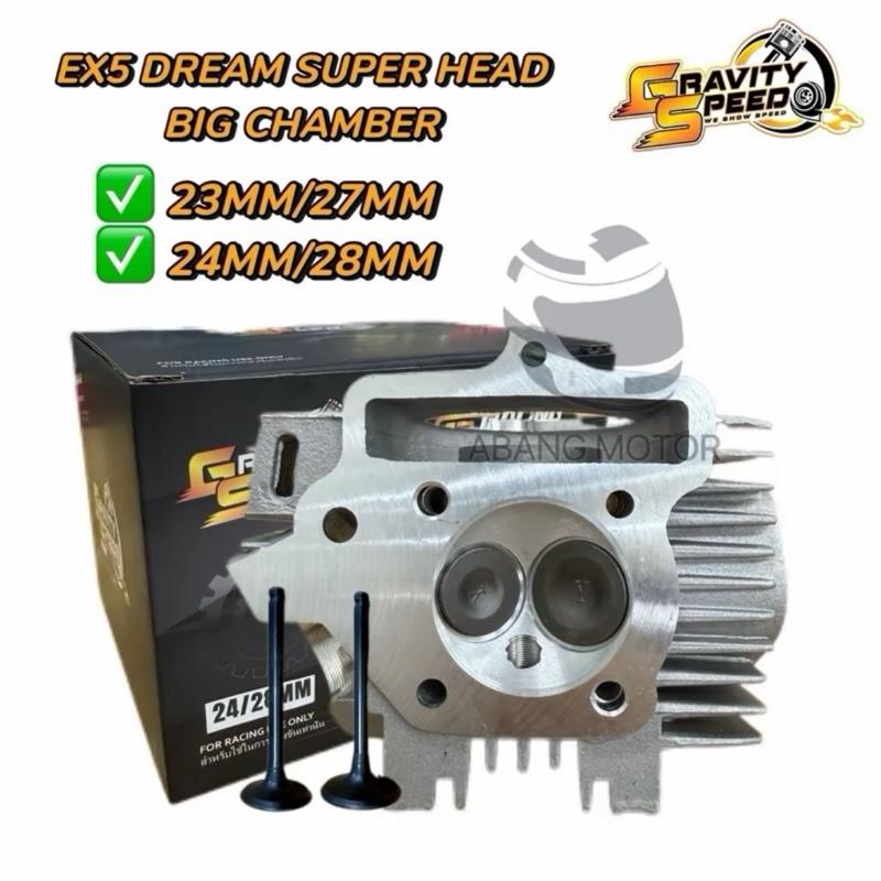 GS RACING SUPER HEAD RACING EX5 DREAM WAVE100 HONDA 23MM 27M - TikTok ...