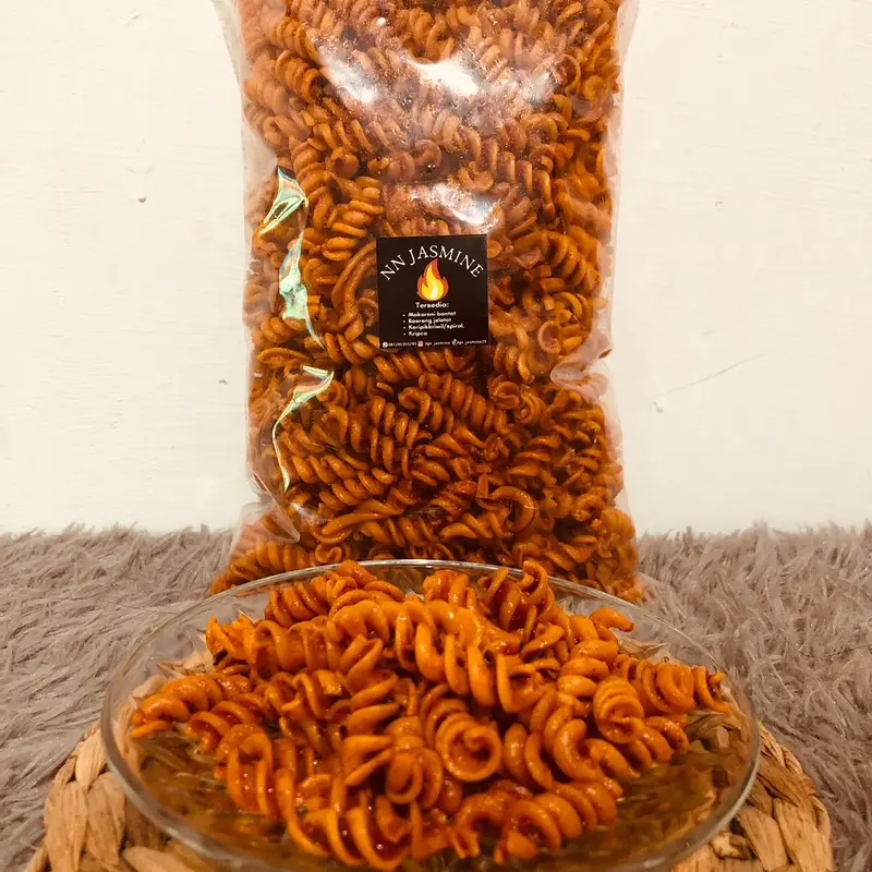 Makaroni kriwil 250 gr pedas gurih 4