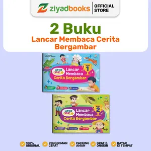 Ziyadbooks - (Isi 2 Buku) Lancar Membaca Cerita  Bergambar - Buku Belajar Membaca Anak books
