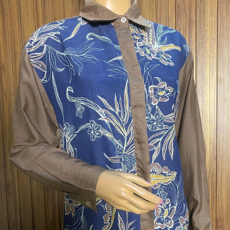 Kemeja Katun Rayon Premium Motiv 0