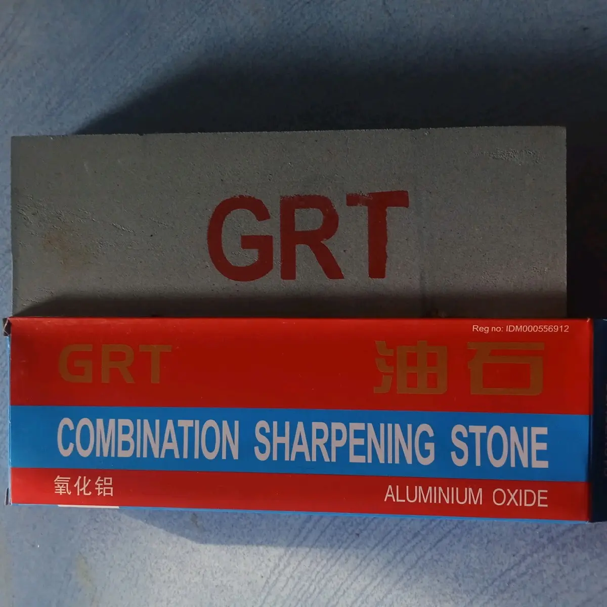 Batu Asah Merk GRT Lebar untuk Pisau  - Knife