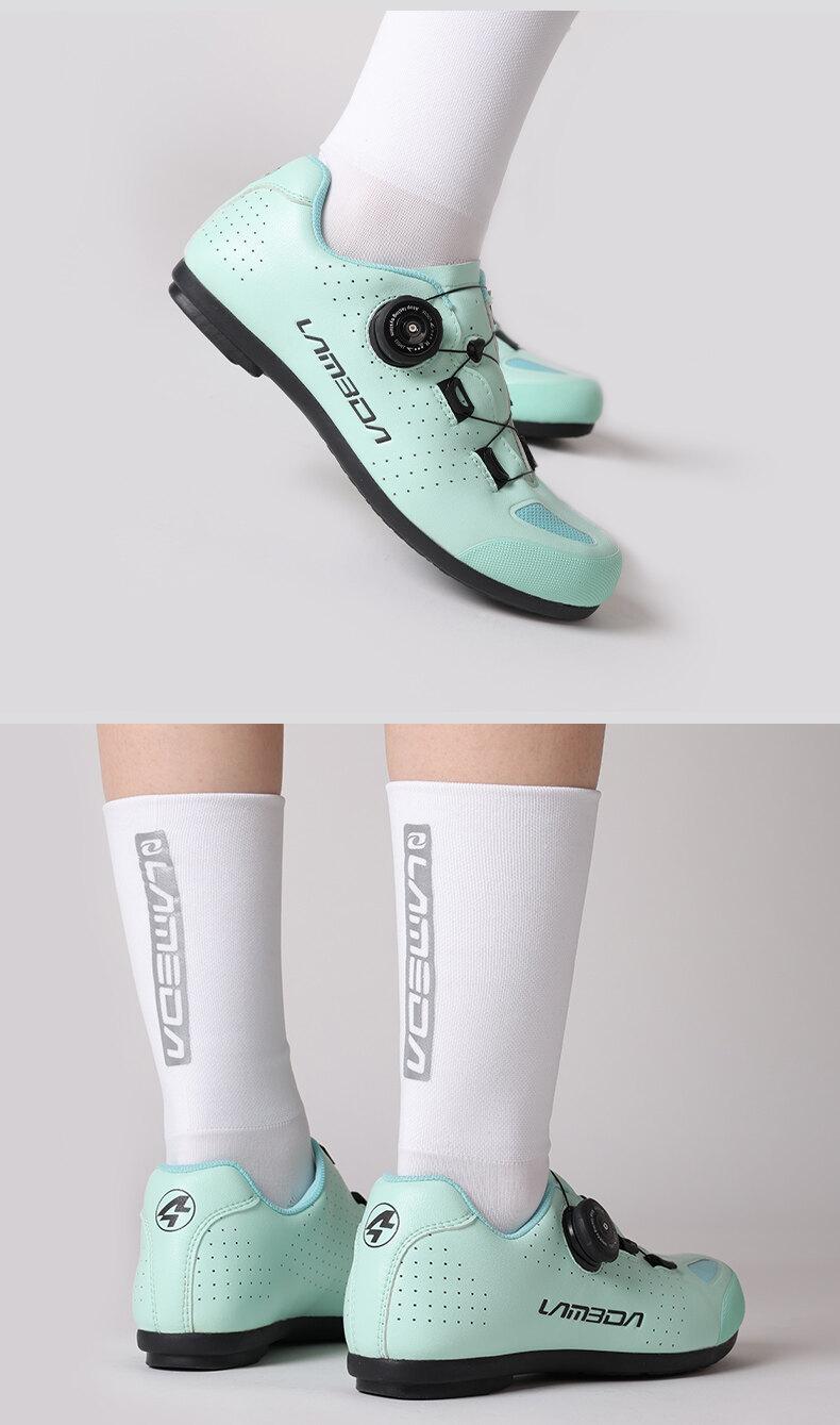 Product Introduction of LAMEDA Cycling Shoes Lockless Men Women MTB Road Bike Non Locking Shoes Deodorizing Antibacterial Breathable Bicycle Shoes 33