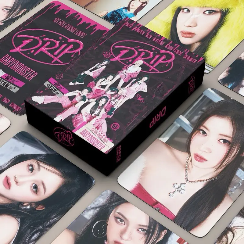 (55 Lembar)HOLOGRAM Photocard Drip BM Koleksi PC