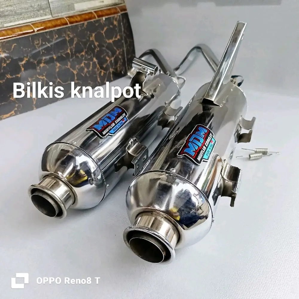 Kenalpot Standar Racing MDM all matik Bas adem PNP Tinggal pasang bat karbu beat pop beat esp beat PGM-FI beat Delux beat street Scoopy Vario 110/ 125/150/ 160 Mio j Mio gt Mio m3 Mio z Mio geer Mio sporty Mio smile Genio Nex Dll