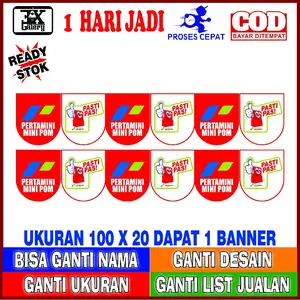TERBARU! Banner renda pom mini dan no smoking ukuran 150 X 30 | 100 X 20