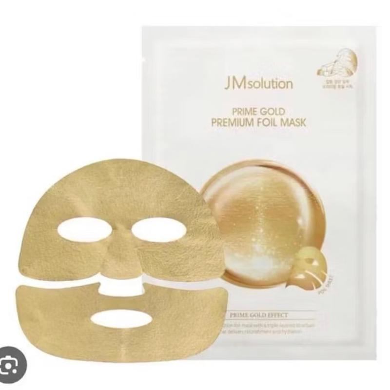 M156:(10 miếng) Mặt nạ JMsolution Prime Intensive Mask Prime Effect phôi trắng tinh chất vàng 24K