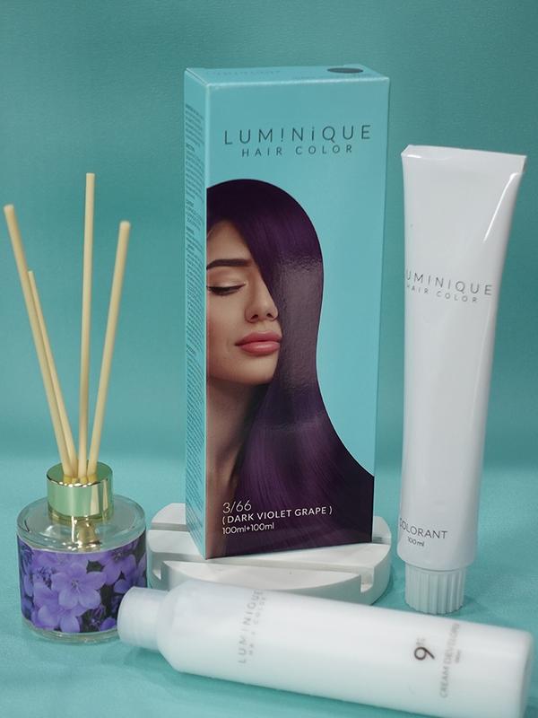 Luminique Hair Color 3/66 Dark Violet Grape 2