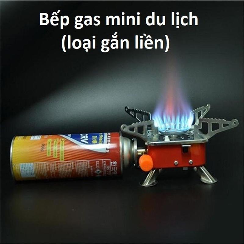 Bếp ga du lịch mini [ TẶNG DÂY DẪN GAS ] dã ngoại gấp gọn đa năng tiện lợi 1