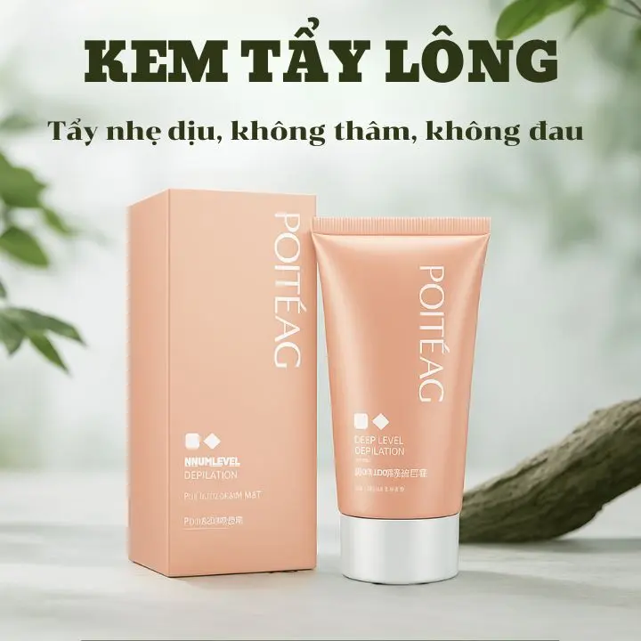 Kem tẩy lông dịu nhẹ an toàn với da, tẩy lông vùng tay chân nách, kem tẩy lông nhanh chóng và dưỡng ẩm, kem tẩy lông body giúp da mềm mịn, giảm thiểu lông mọc lại, kem tẩy lông dưỡng ẩm cỉa thiện sắc tố da
