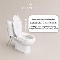 Gambar (Kurir Toko) Closet / Kloset Duduk Lois - 888 | Two Piece Toilet Duduk dengan Flush System American Standar Tahan Lama dan Efisien untuk Kebutuhan Rumah Tangga - Lois 888 dari Luxvera Kota Administrasi Jakarta Utara 4 Tokopedia