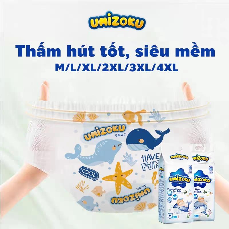 Tã quần trẻ em Nhật Bản quần pull khô thoáng thoáng khí 50 miếng M L XL 2XL 3XL 4XL