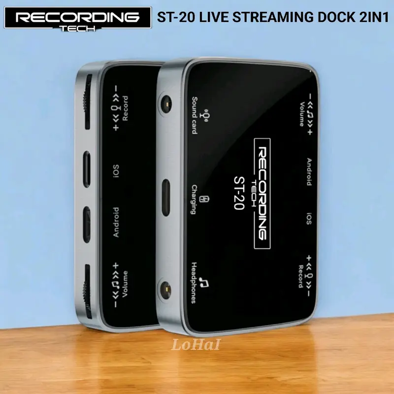 Recording Tech ST20 Live Streaming Dock 2 in 1 RT Dock ST-20 Original 1