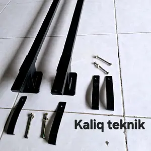 Crosbar Universal, Crosbar dudukan rak untuk Mobil dengan Panjang Palang 125cm - Car
