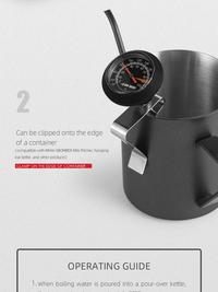 Gambar MHW-3BOMBER Barista Coffee Dial Thermometer With Clip Alat pengukur suhu air Panas termometer kopi manual analog coffee thermometer alat ukur suhu air panas dapur bbq baking masak kitchen thermometer premium berkualitas Stainless steel 304 MHW3BOMBER - Black dari MHW-3BOMBER.INDONESIA Kab. Tangerang 4 Tokopedia