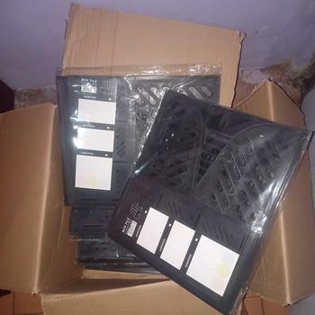 Product Review of Tempat / Kotak / Keranjang / Rak Plastik Dokumen / Majalah / Magazine / Box File 3 Columns / Kolom / Kotak / Sekat / Susun Samoyed BXF-C3 from W**u W**i 0