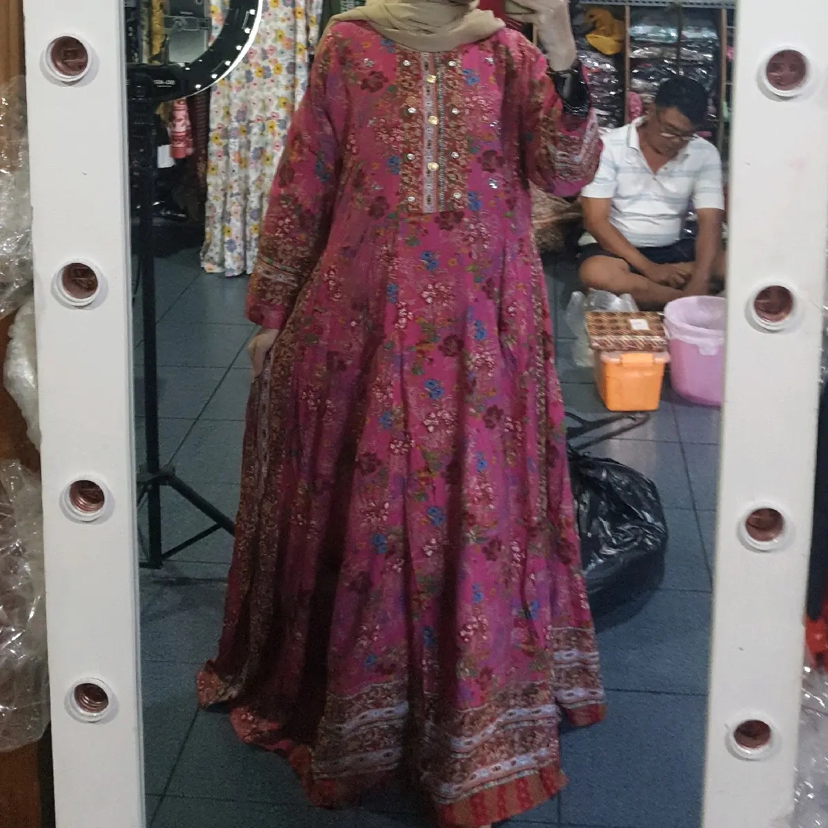 gamis hindi barbie terbaru