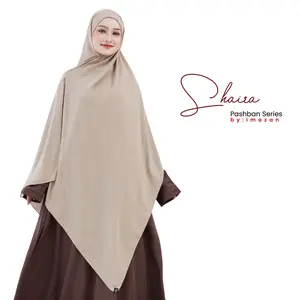 IMAZAN Pashmina Bandana Anti UV Maheen Jumbo Pashban Syari Hijab Instan Adem & Flowy Shaira Series