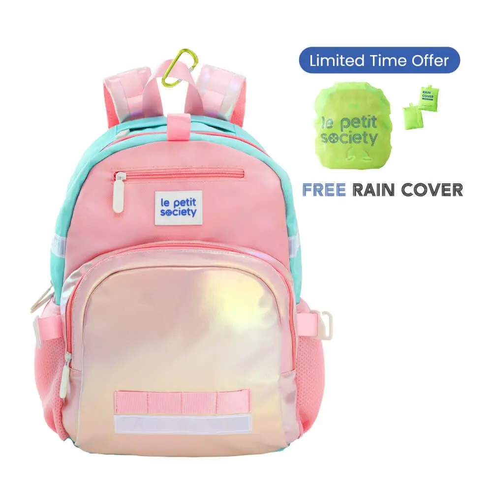LPS Single Pocket Backpack - Pink/Gold (GIRLS)
