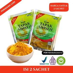 TAPAK SINSEH Serbuk Rendaman Kaki Herbal Rendam Kaki Bubuk Rendaman Kaki 2 Sachet