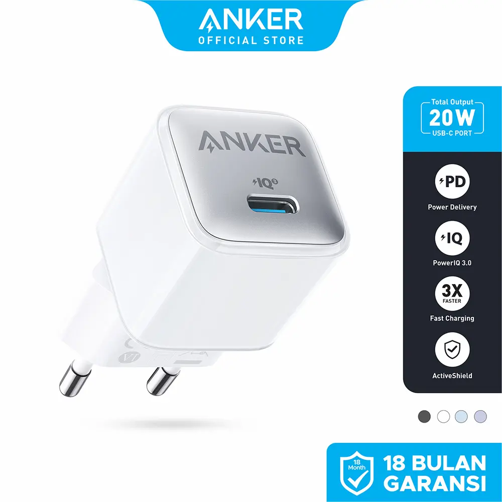 Wall Charger Anker PowerPort Nano Pro 20W - A2637