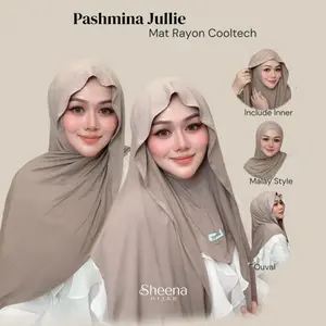 Sheena - Pashmina Jullie  Iner Kaos Rayon Cooltech