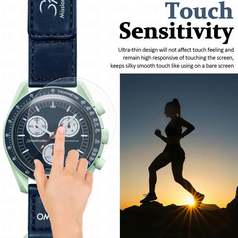Product Introduction of 5PCS Screen Protector for Omega X Swatch MoonSwatch Planet Watch Soft Clear Full Cover TPU Hydrogel Protective Film Not Glass 3