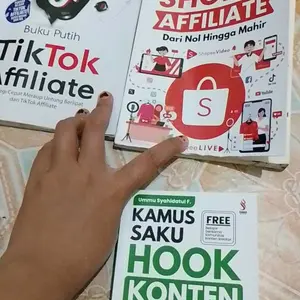 PAKET BUKU SH*** AFFILIATE,TIKTOK AFFILIATE, HOOK KONTEN