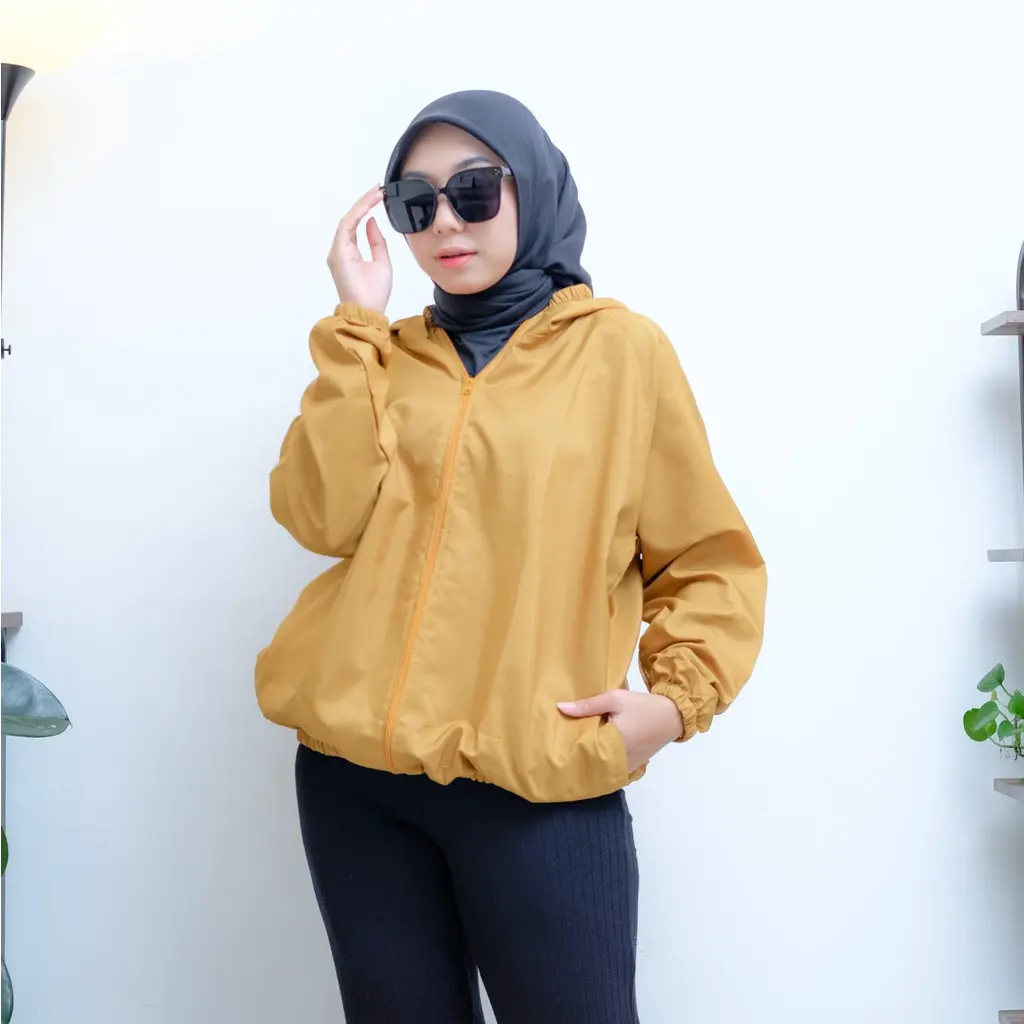 Jaket Parasut Outdor Runing Sport Pria Dan Wanita Jaket Olahraga  Uv Protection Bersepeda Gym Yoga  nyaman Ringan Cepat Kering