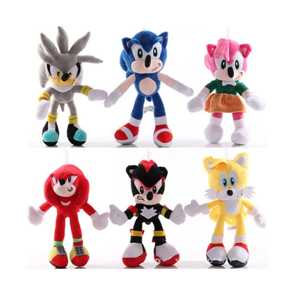 Búp Bê Nhồi Bông Hình Anime Cho Bé Trai Và Bé Gái, Đồ Chơi Nhồi Bông Sonic Dễ Thương, Nhím Nhồi Bông, Quà Tặng