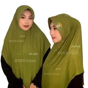 Hijab bergo muslimat nu hijab muslim dewasa jersey
