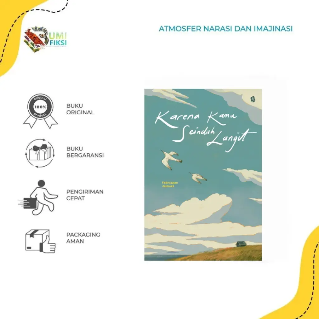Buku Karena Kamu Seindah Langit - Bukune - Bumi Fiksi