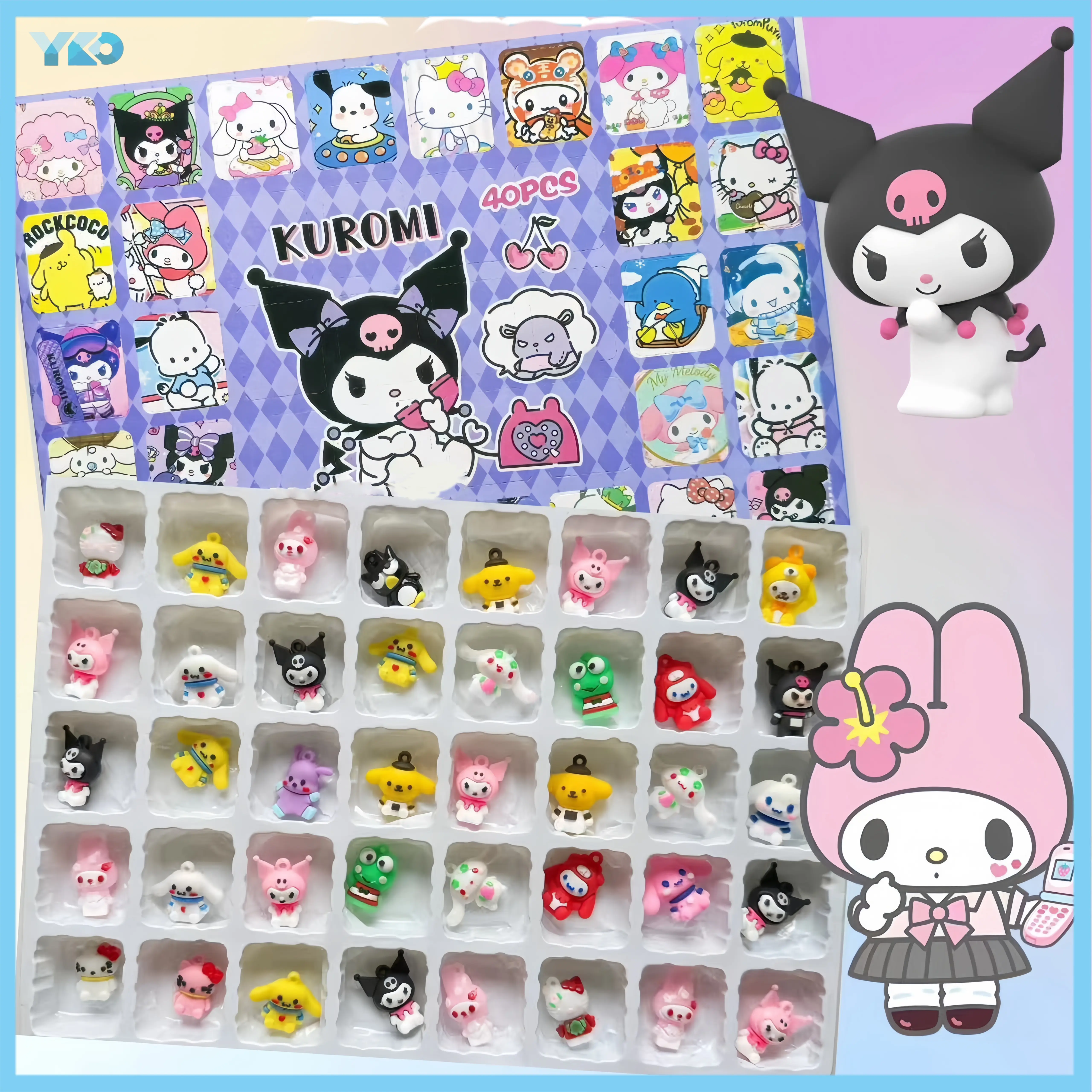 YKO 40pcs Box Lotso Boneka Random Surprise Gifts baby gift mainan anak perempuan