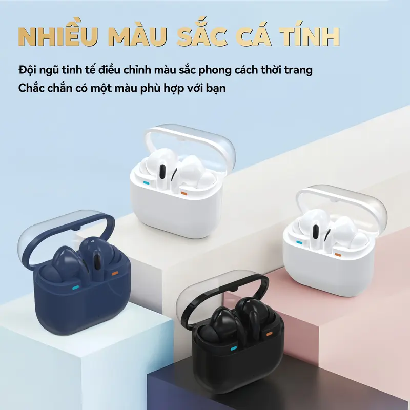 X8 Mới Nhất ANC Tai Nghe [2 Quà tặng] 1 Nhãn dán hoạt hình+1 Bao tay chơi game, Thiết kế kho trong suốt, Âm thanh nổi cấp độ HiFi, Mic tích hợp chống nước IPX5, Giảm tiếng ồn, Với iPhone và Android | BigBuy360 - bigbuy360.vn