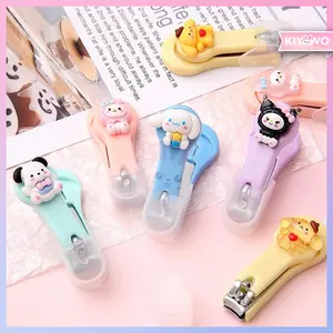 KIYOWO Gunting Kuku Bulat Motif Karakter Gaya Lucu Korea Import PD004