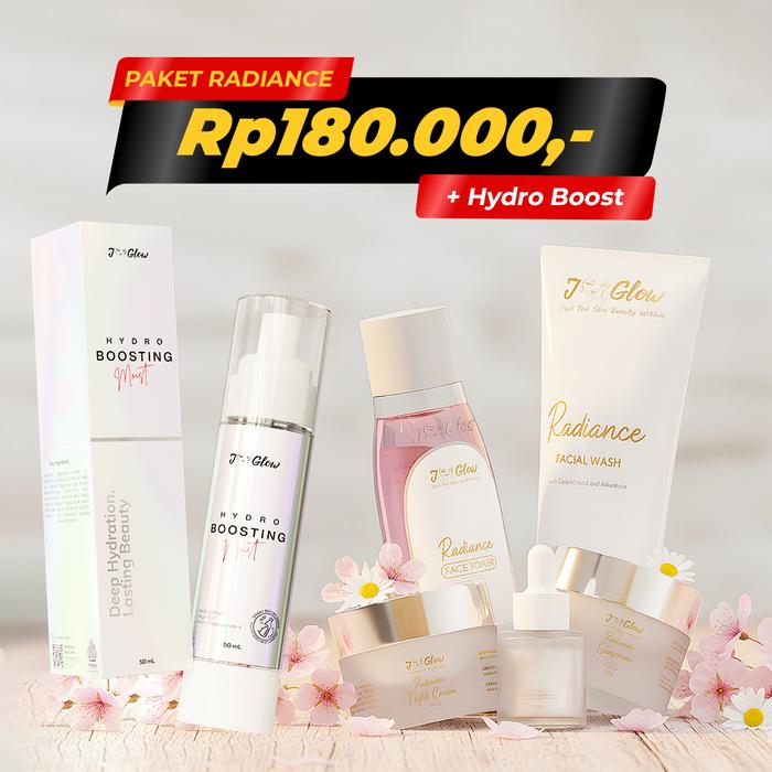 Gambar JGLOW - [FLASH SALE ] Produk Paket Skincare + Hydroboost - 1pcs - Paket Radiance + Hydroboost dari J-GLOW SHOP Kab. Bandung 5 Tokopedia