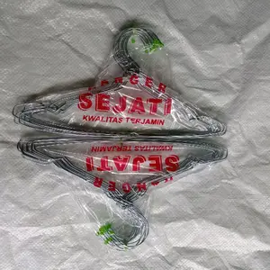 HANGER ANAK 12 pcs (Selusin) / Hanger Baju / Gantungan Baju / Hanger kawat/ Hanger Murah / Hanger mini / Hanger Daleman (Underwear)