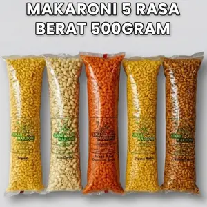PROMO 500GR MAKARONI BANTAT 5 RASA MAKARONI KRES BANTAT MURAH BERAT 500GRAM