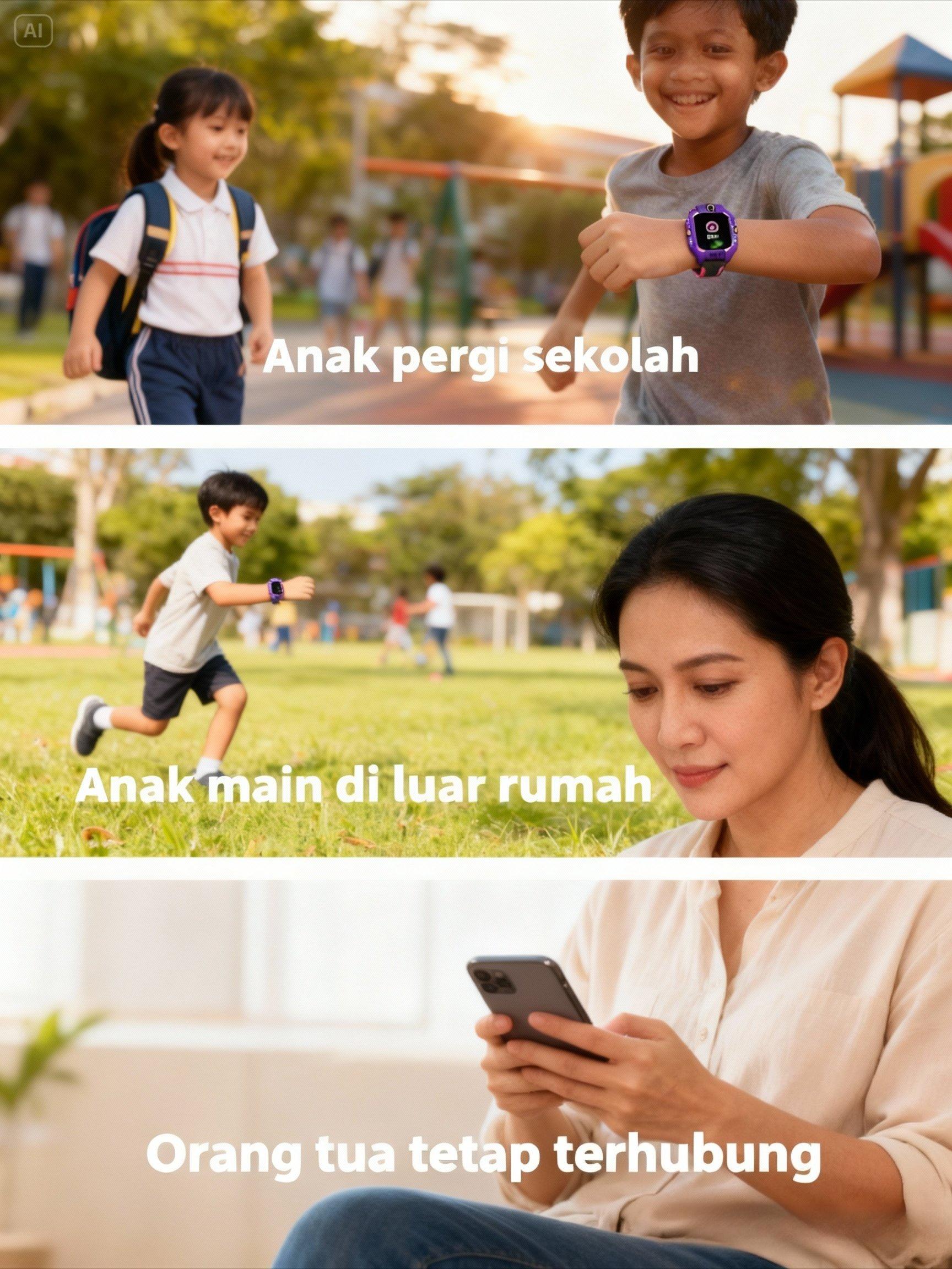 Q19 Jam Tangan Anak Smartwatch dengan Fitur Kamera danBluetooth untuk Anak-anak Bluetooth Smartwatch Smart